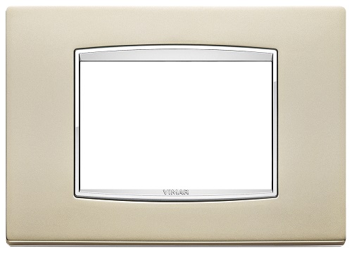 Placca Classica 3m Nichel Satinato